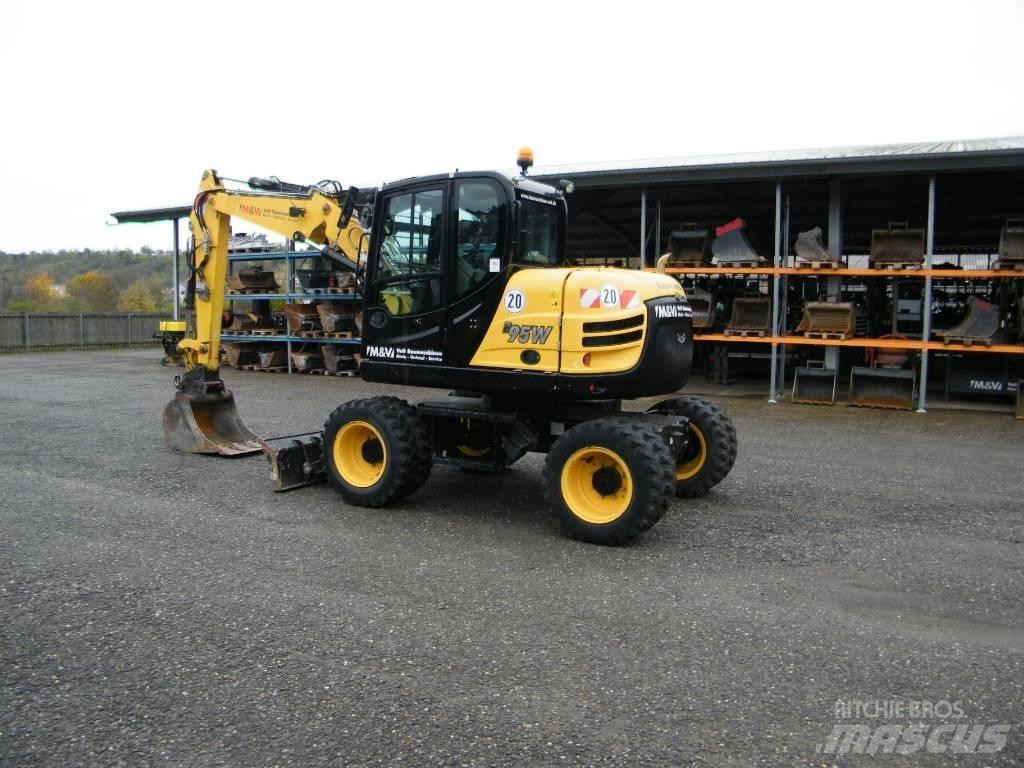 Yanmar B95W Bageri točkaši