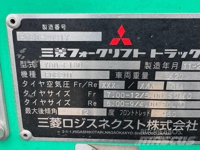 Mitsubishi FD 18 Dizelski viljuškari