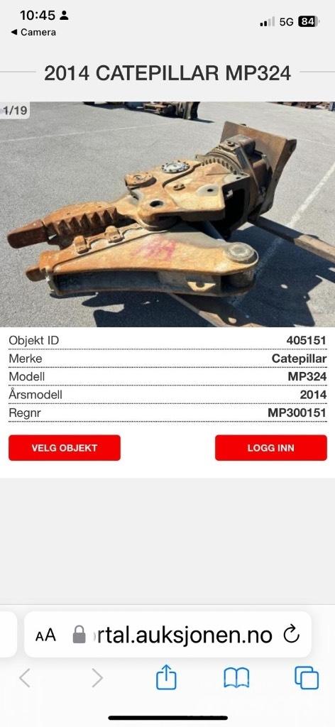 CAT MP324 Makaze