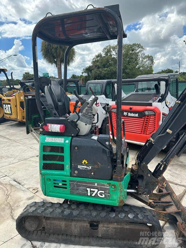 John Deere 17G Mini bageri < 7t