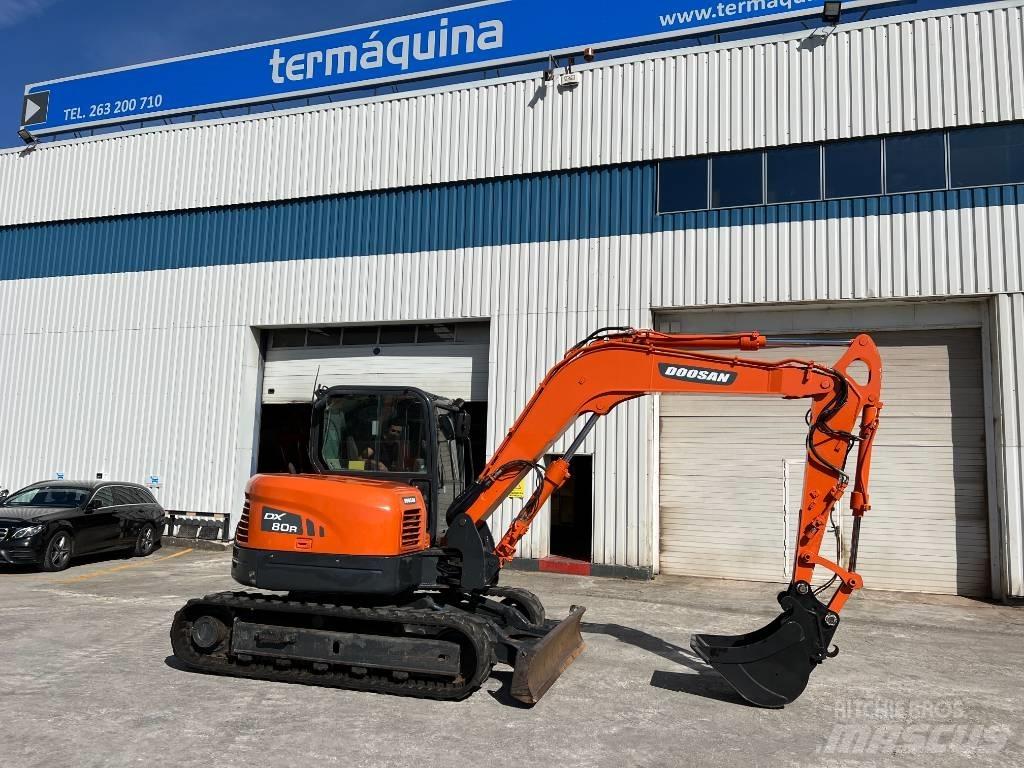 Doosan DX 80 R Midi bageri 7t – 12t