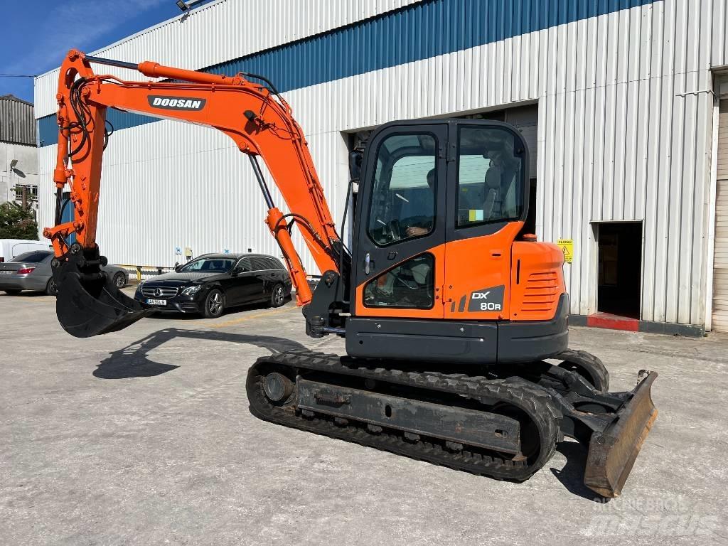 Doosan DX 80 R Midi bageri 7t – 12t