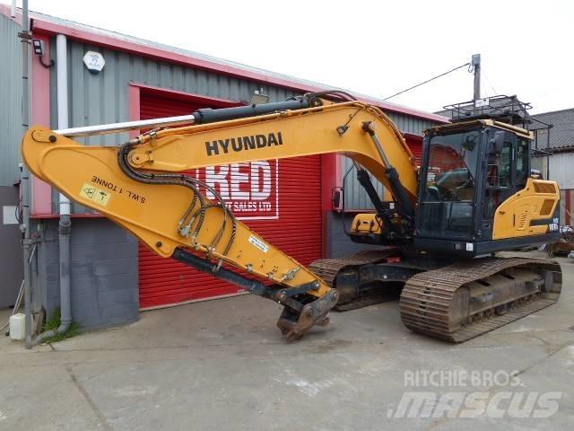 Hyundai HX160L Bageri guseničari
