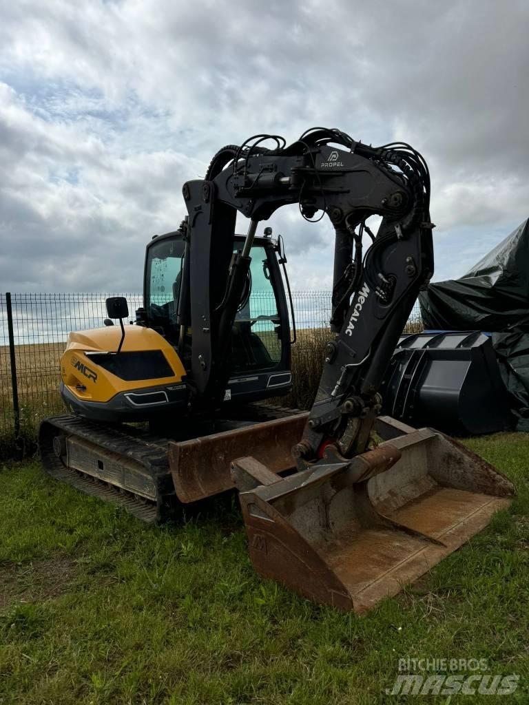 Mecalac 8 M CR Midi bageri 7t – 12t
