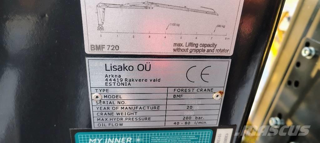 BMF BMF 720 11T1 PRO Šumske prikolice