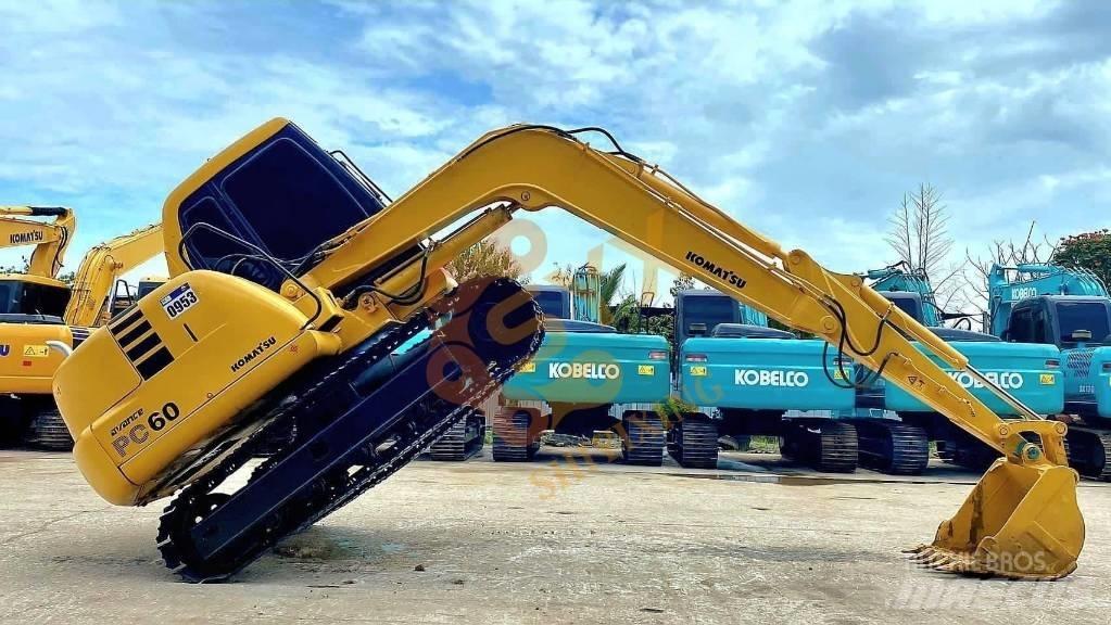 Komatsu PC 60 Mini bageri < 7t