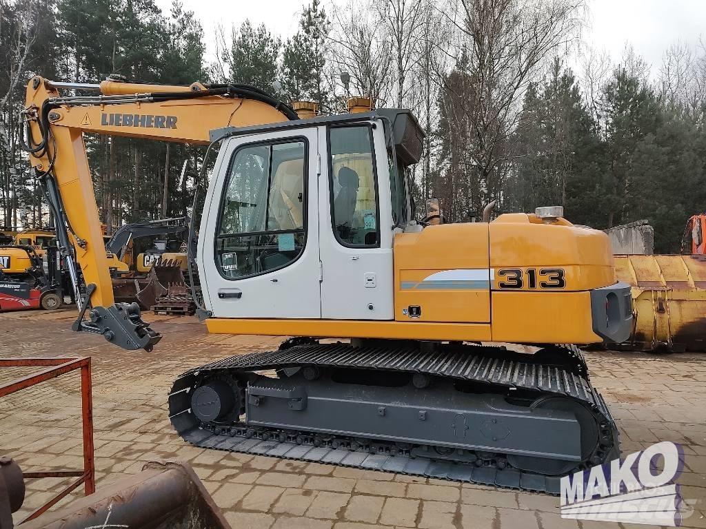 Liebherr R 313 Bageri guseničari