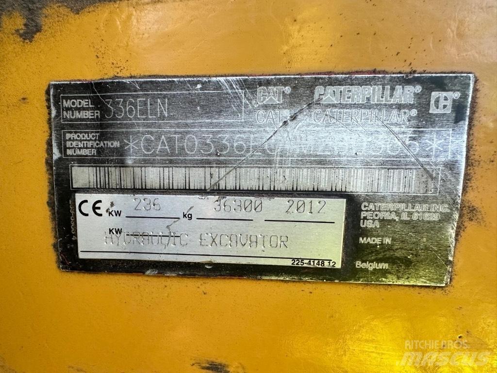 CAT 336 ELN Bageri guseničari