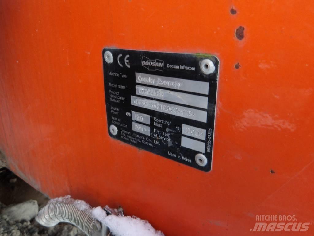 Doosan DX 235 LCR Bageri guseničari