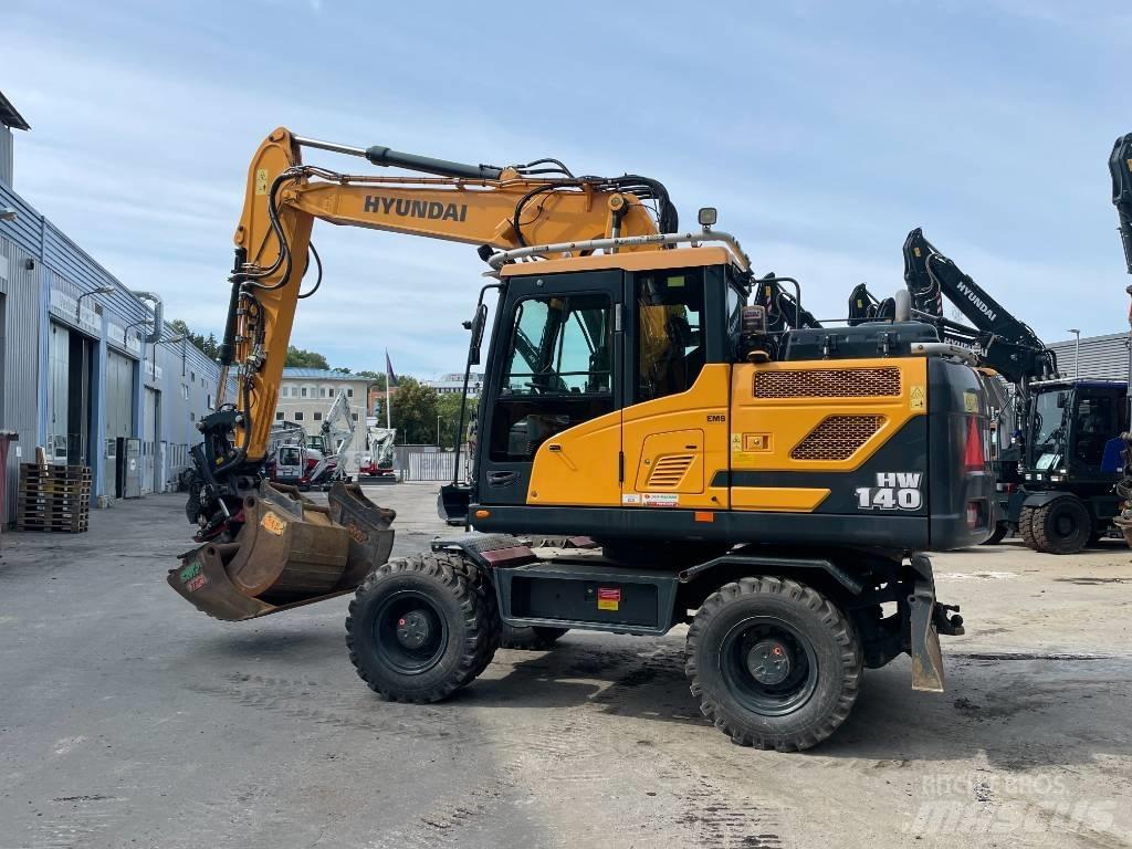 Hyundai HW140 Bageri točkaši