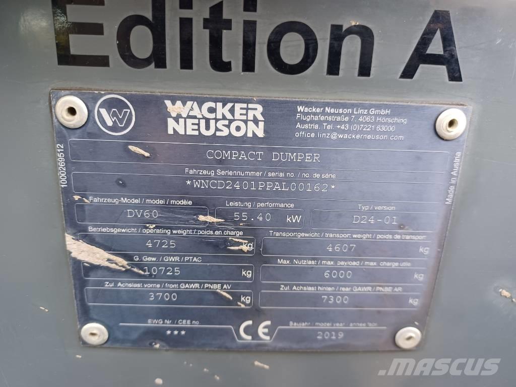 Wacker Neuson DV 60 Damperi za gradilište