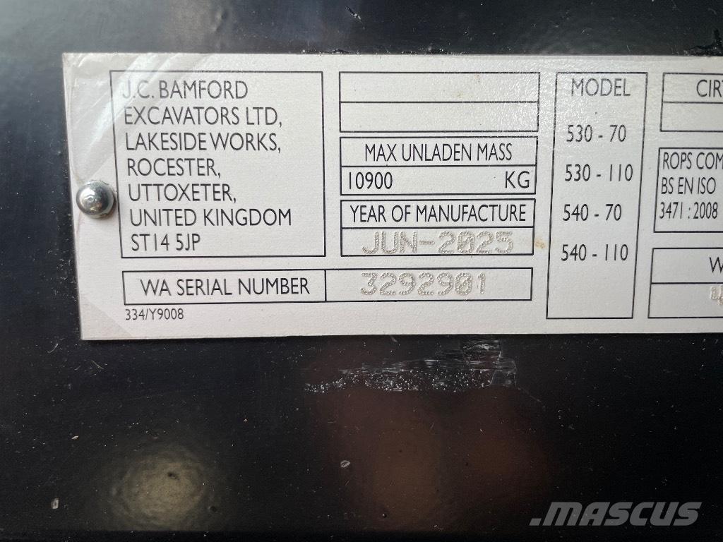 JCB 530-110 Hi Viz Teleskopski viljuškari