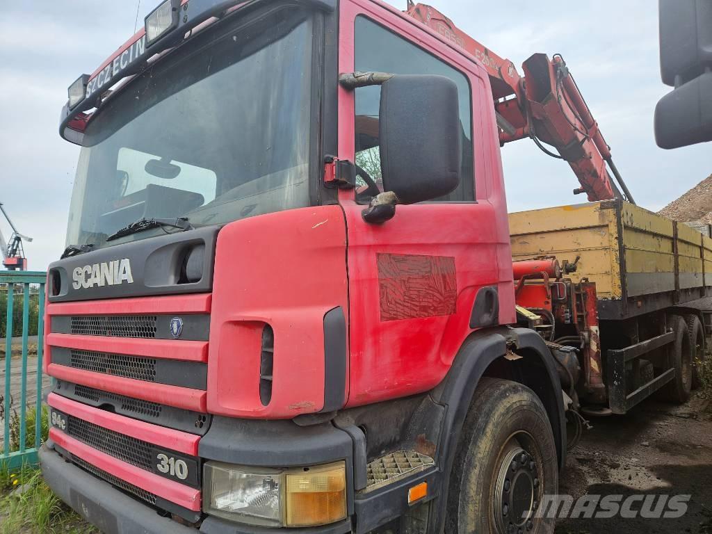 Scania P 94 FASSI Sanduk kamioni