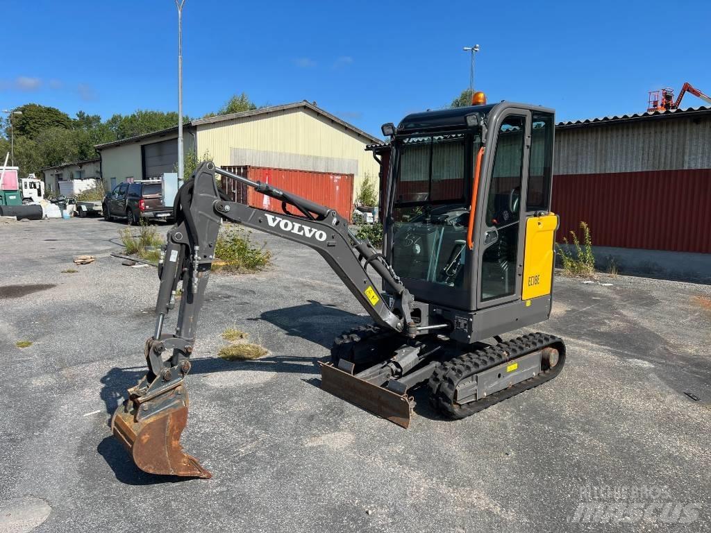 Volvo EC 18 E Mini bageri < 7t