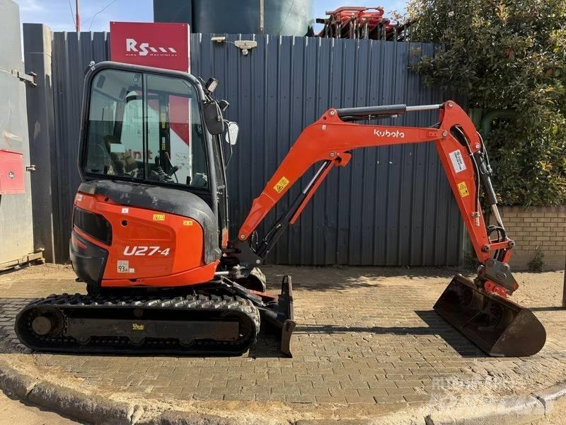 Kubota U 27-4 Mini bageri < 7t