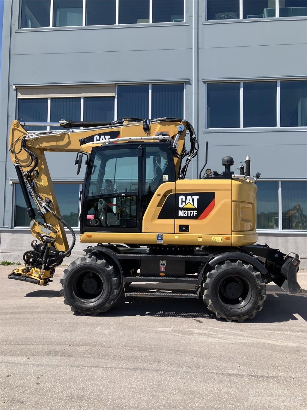CAT 317 F Bageri točkaši
