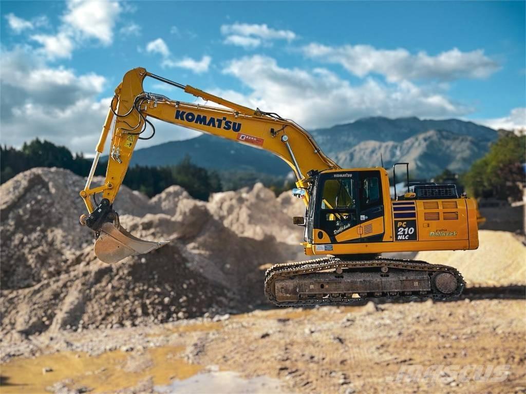 Komatsu PC 210 NLC Bageri guseničari