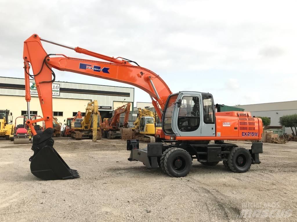 Fiat-Kobelco EX215W Bageri točkaši