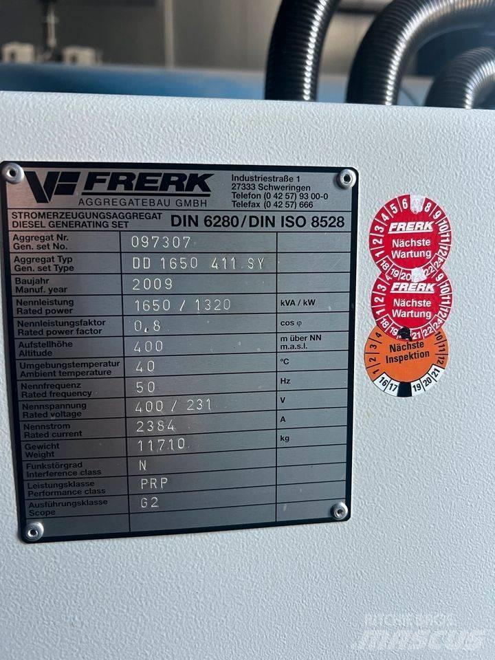 MTU 1650 KVA Dizel generatori