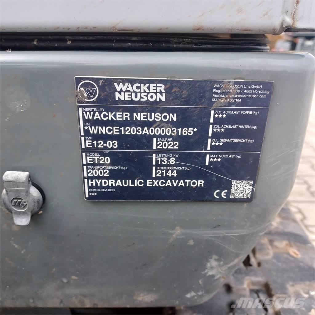 Wacker Neuson ET20 Bageri guseničari