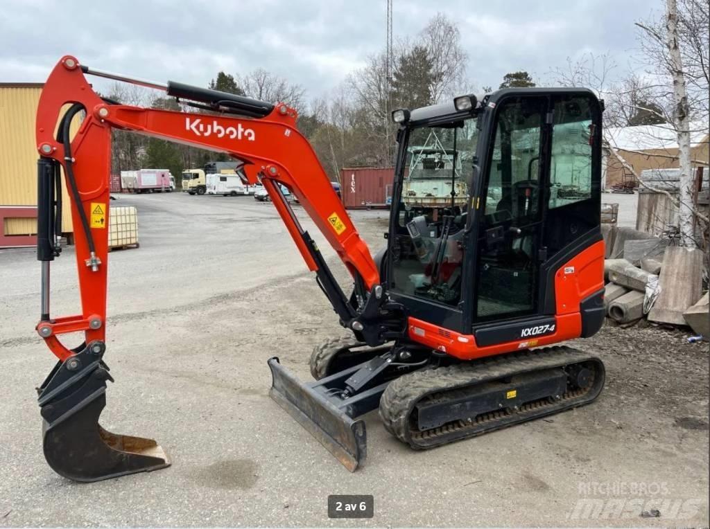 Kubota KX 027 Mini bageri < 7t