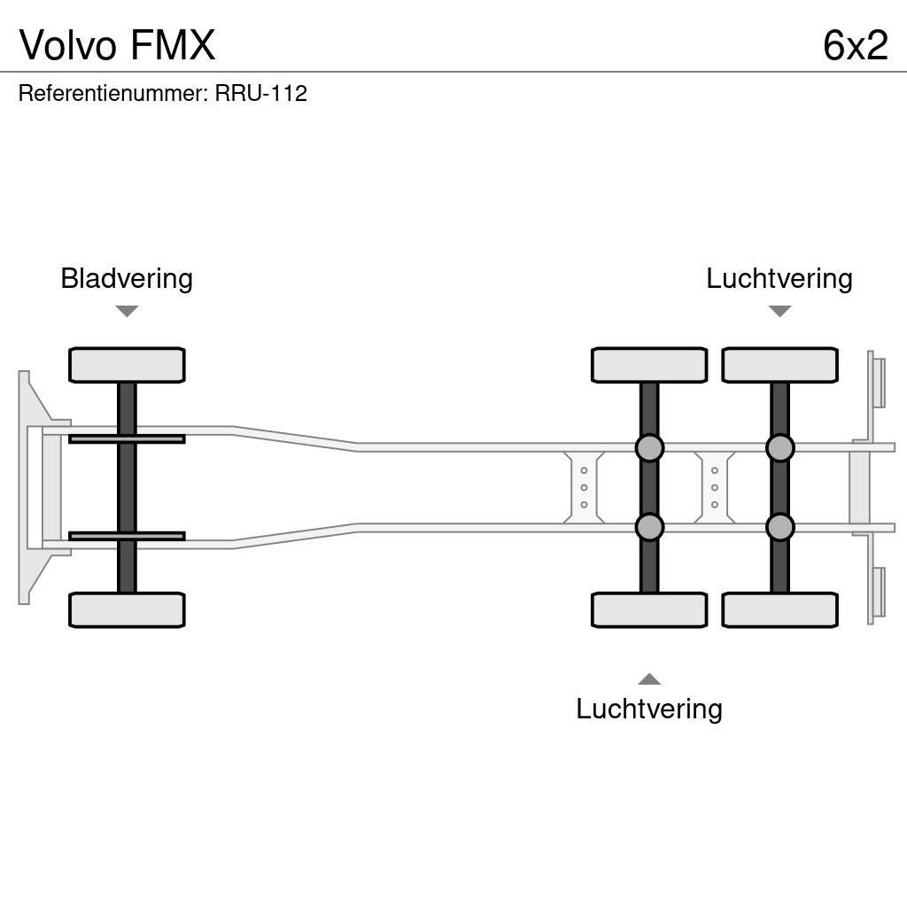 Volvo FMX Rol kiper kamioni sa kukom za podizanje tereta