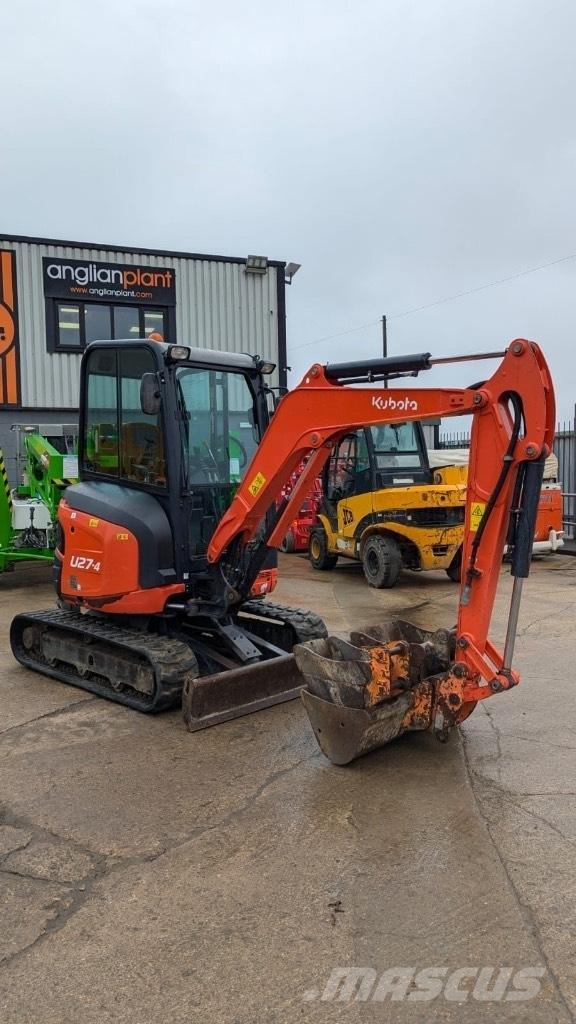 Kubota U 27-4 Mini bageri < 7t