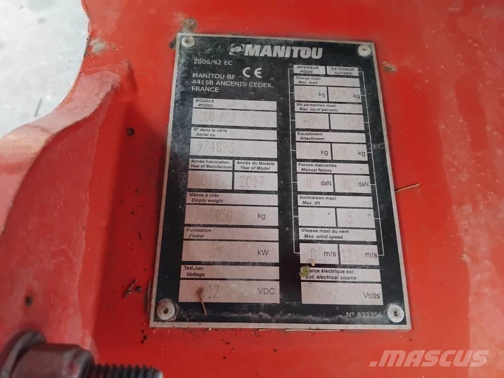 Manitou 200 ATJ Zglobne podizne platforme