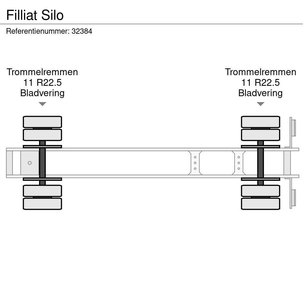  FILLIAT Silo Poluprikolice cisterne