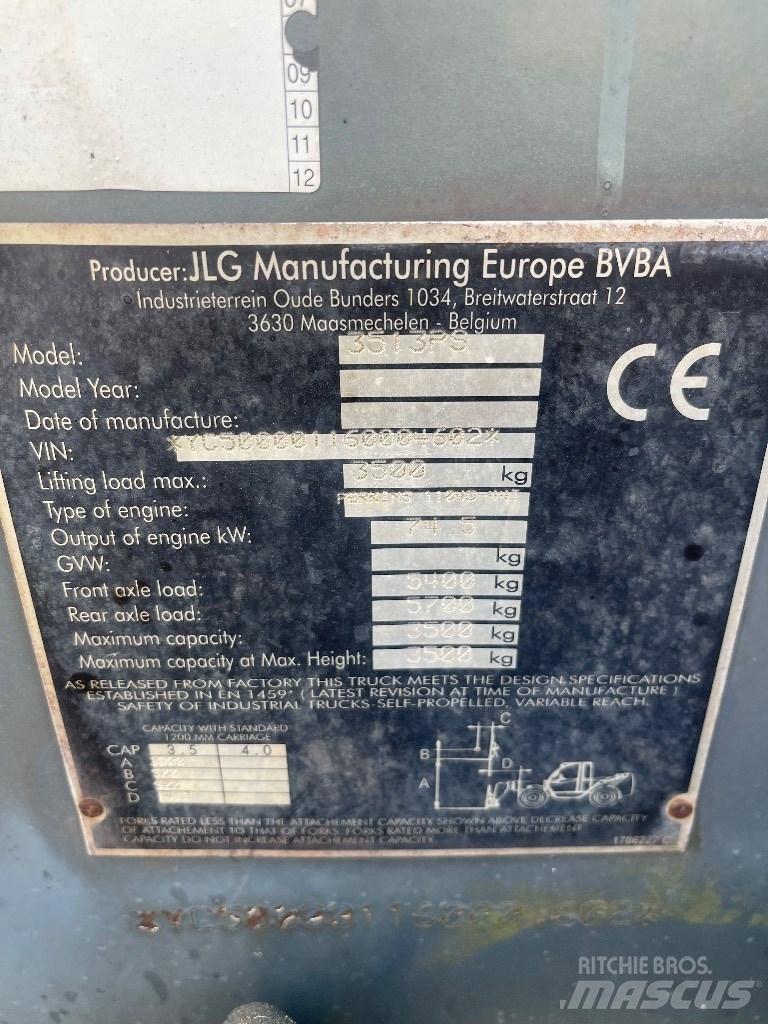 JLG 3513 PS Teleskopski viljuškari