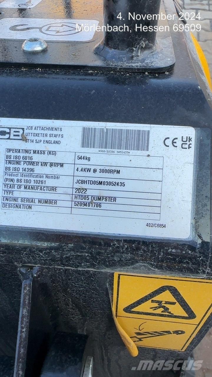 JCB HTD5 Damperi za gradilište