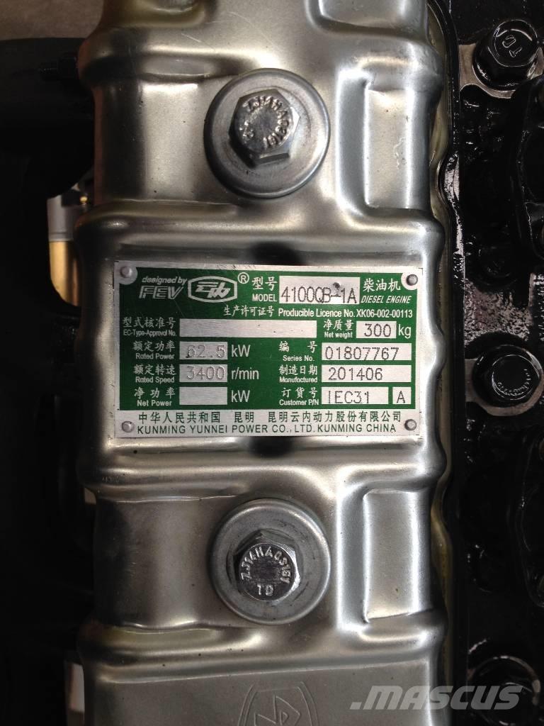  Yunnei  4100QB-1A Motori za građevinarstvo