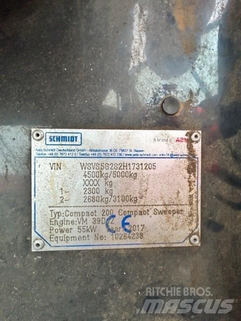 Schmidt Compact 200 Mašine za čišćenje