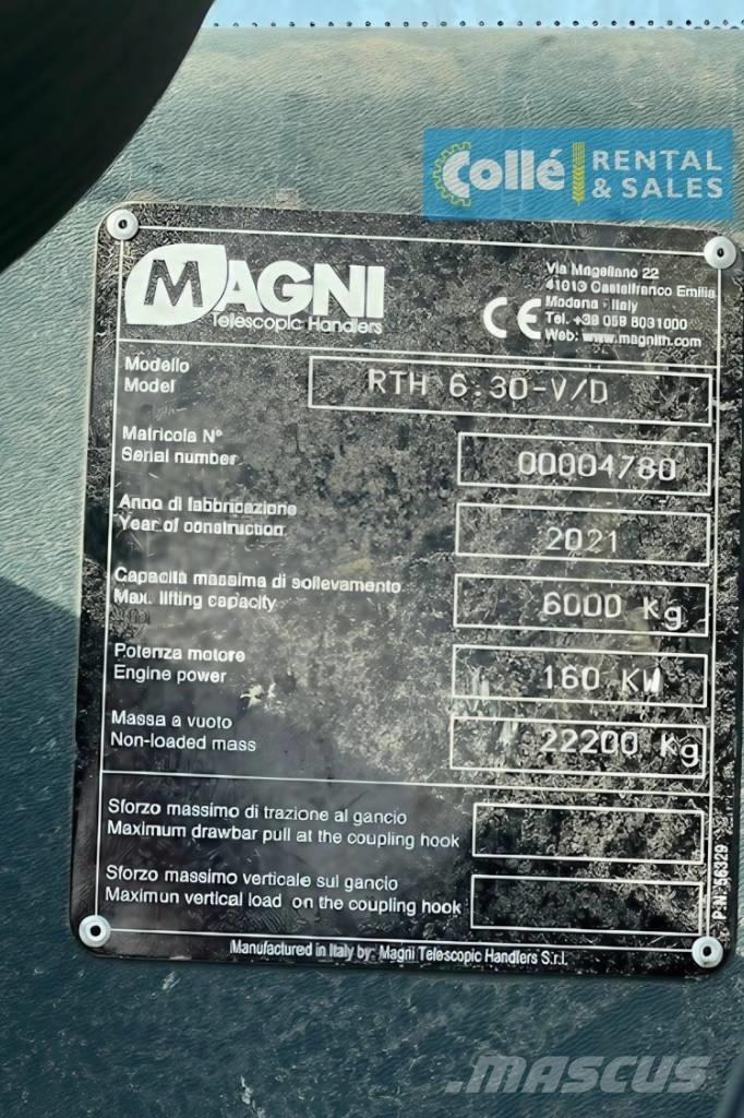 Magni RTH 6.30 | 2021 Teleskopski viljuškari