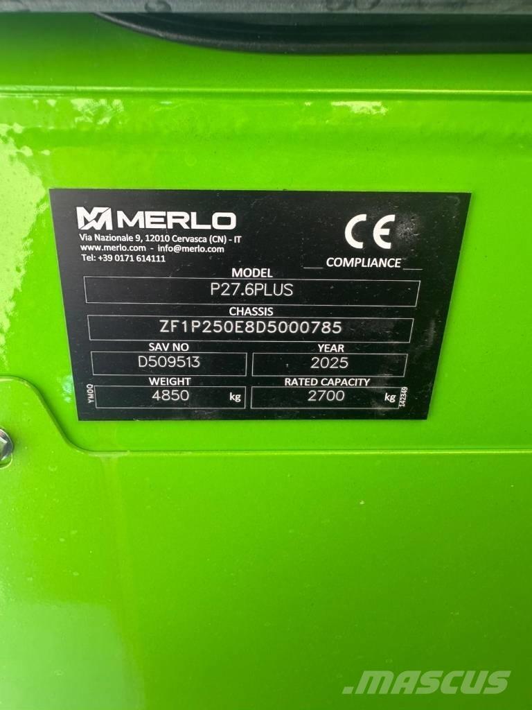 Merlo P 27.6 Plus Teleskopski viljuškari