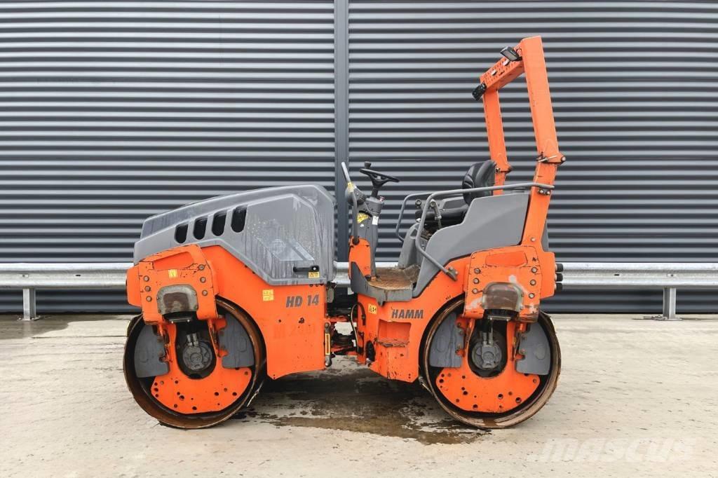 Hamm HD 14 VV Valjci sa duplim bubnjem