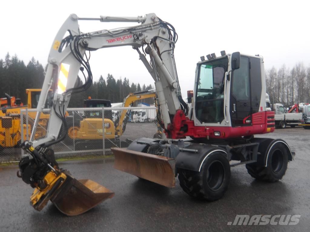 Takeuchi TB 295 W Bageri točkaši
