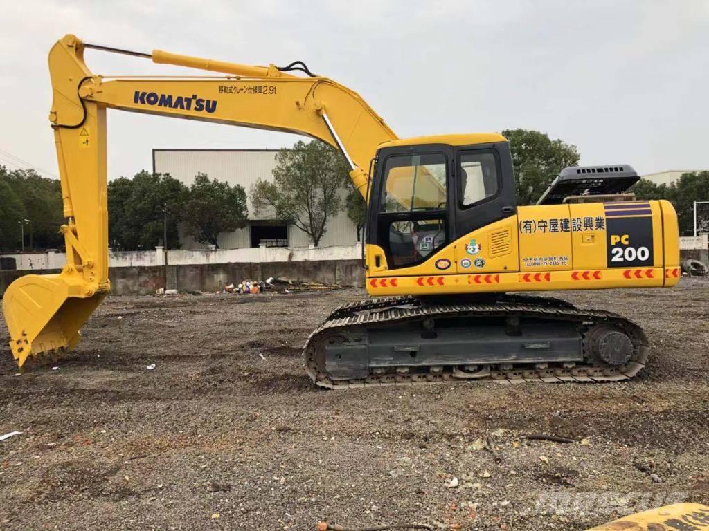 Komatsu PC 200-7 Bageri guseničari