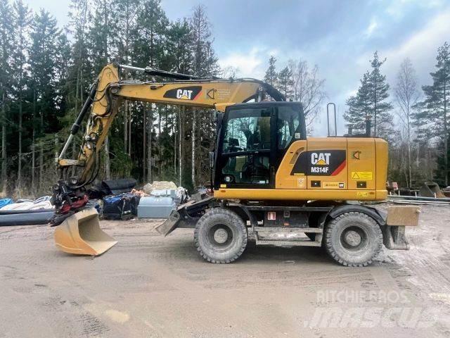 CAT M 314 F Bageri točkaši