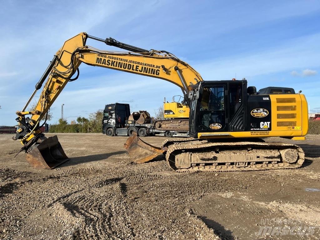 CAT 323 EL Bageri guseničari