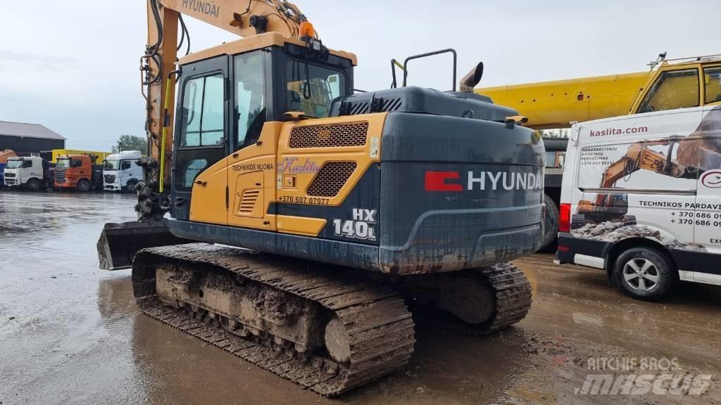 Hyundai HX 140 L Bageri guseničari