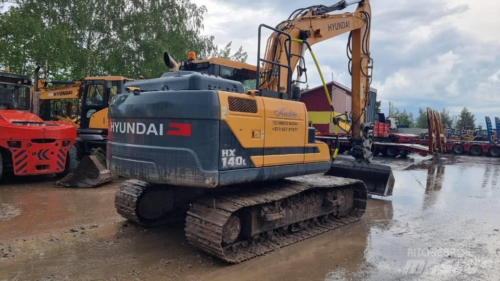 Hyundai HX 140 L Bageri guseničari