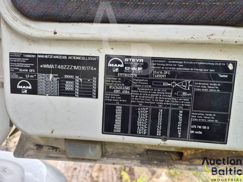 MAN 33.414 DFC Kiperi kamioni