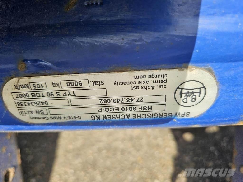 BPW HSF 9010 ECO-P Osovine