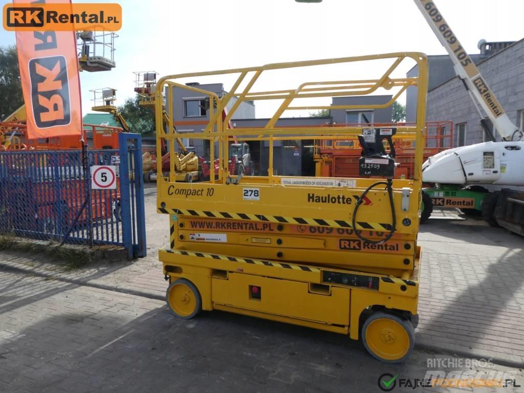 Haulotte Compact 10 Makazaste platforme