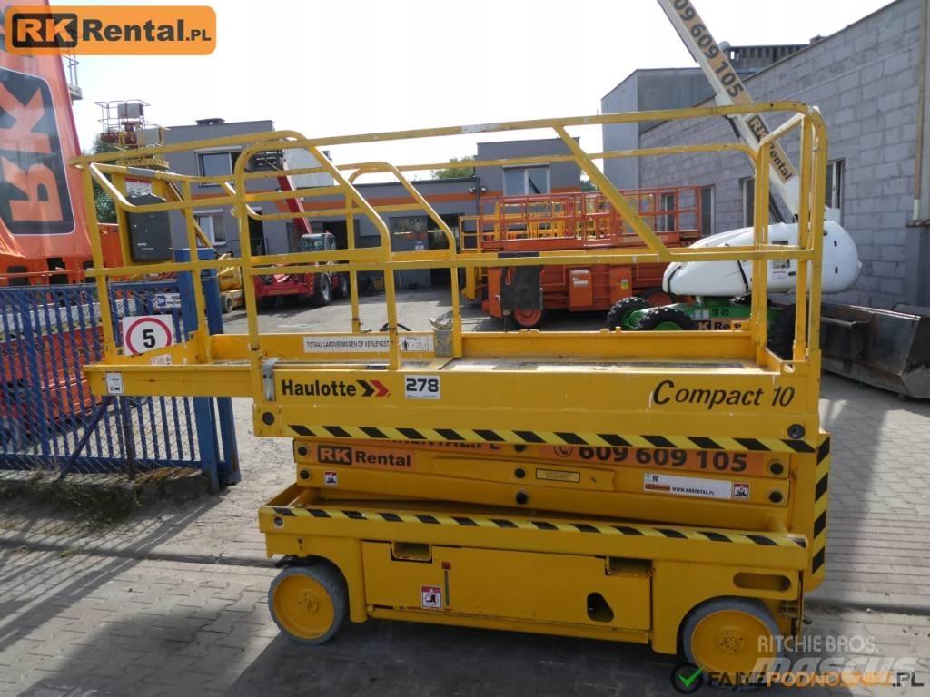Haulotte Compact 10 Makazaste platforme