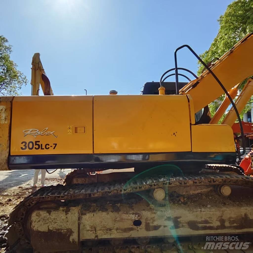 Hyundai R305-7 Bageri guseničari
