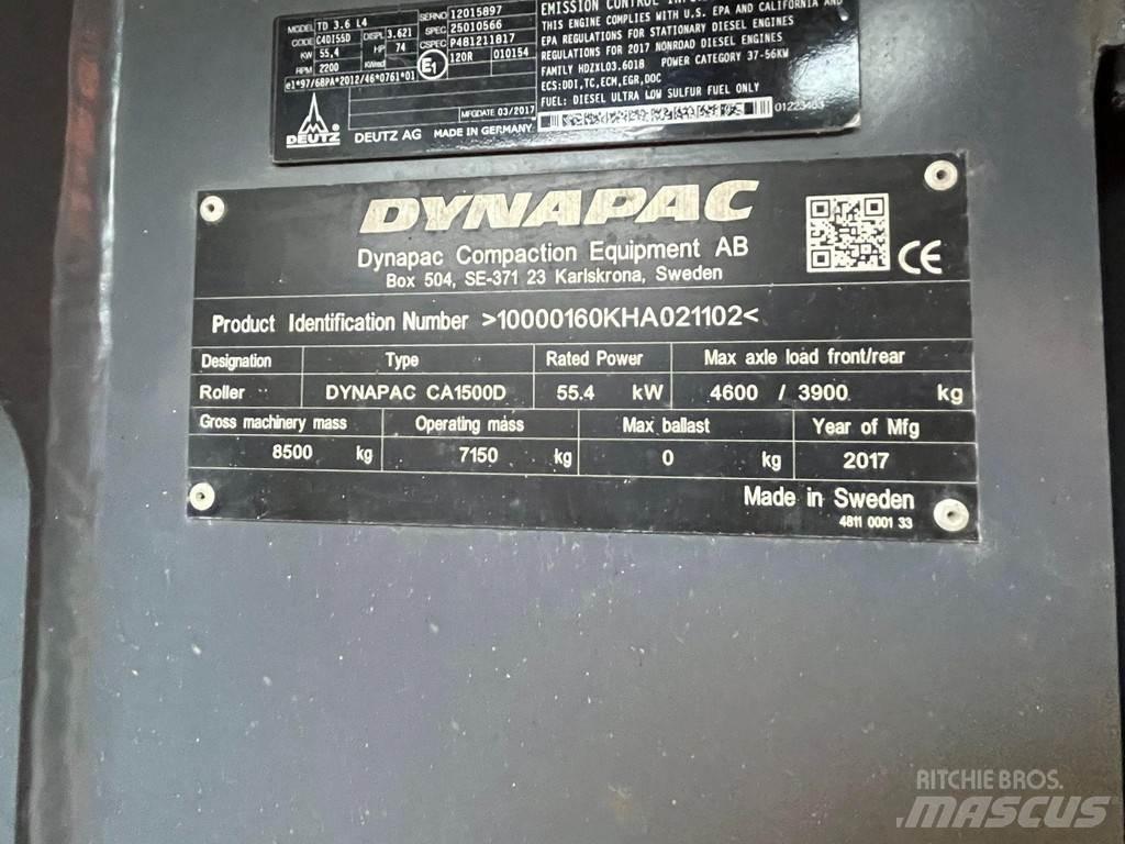 Dynapac CA 1500 D Valjci sa jednim bubnjem