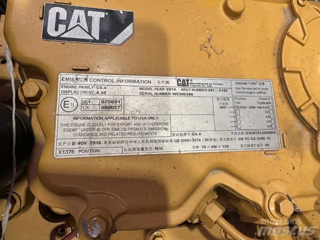 CAT C4.4 Motori za građevinarstvo