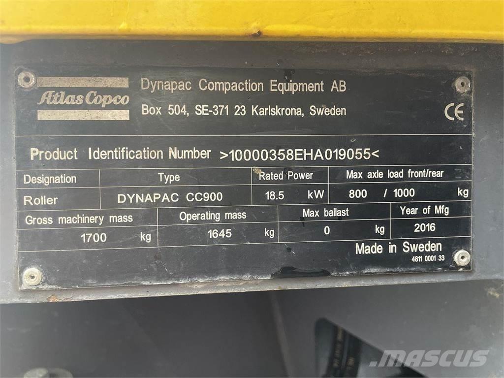 Atlas Copco CC900 Valjci za građevinarstvo